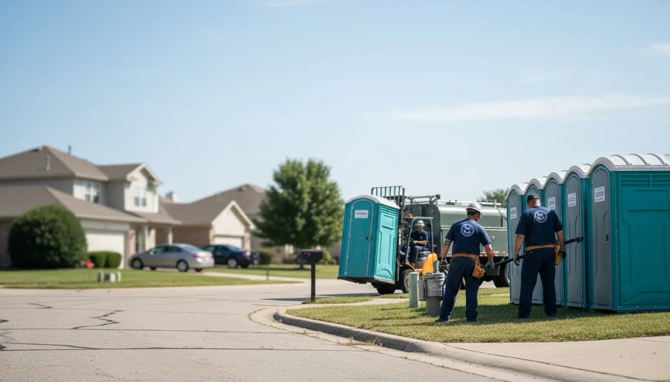 Porta Potty Rental in Wainwright, OK near me